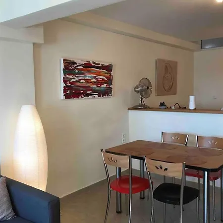 Cozy Seafront Loft - Kat'S Rentals Loutsa  Exterior photo
